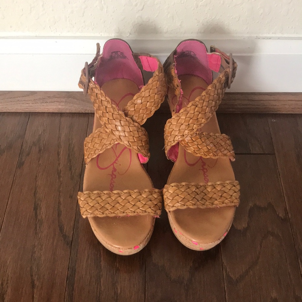 Girl’s Jessica Simpson Wedges